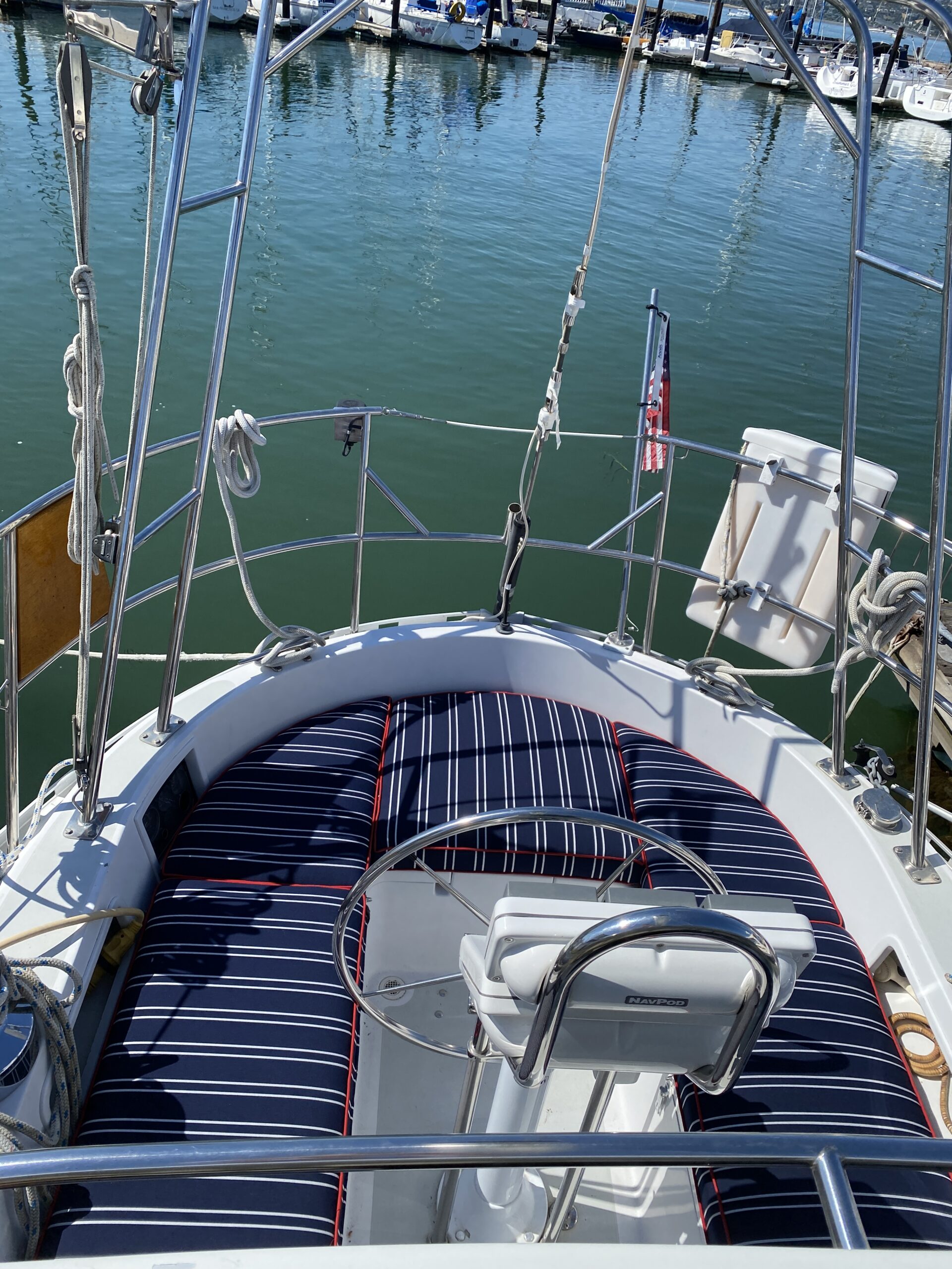 Cockpit with Included Seat Cushions