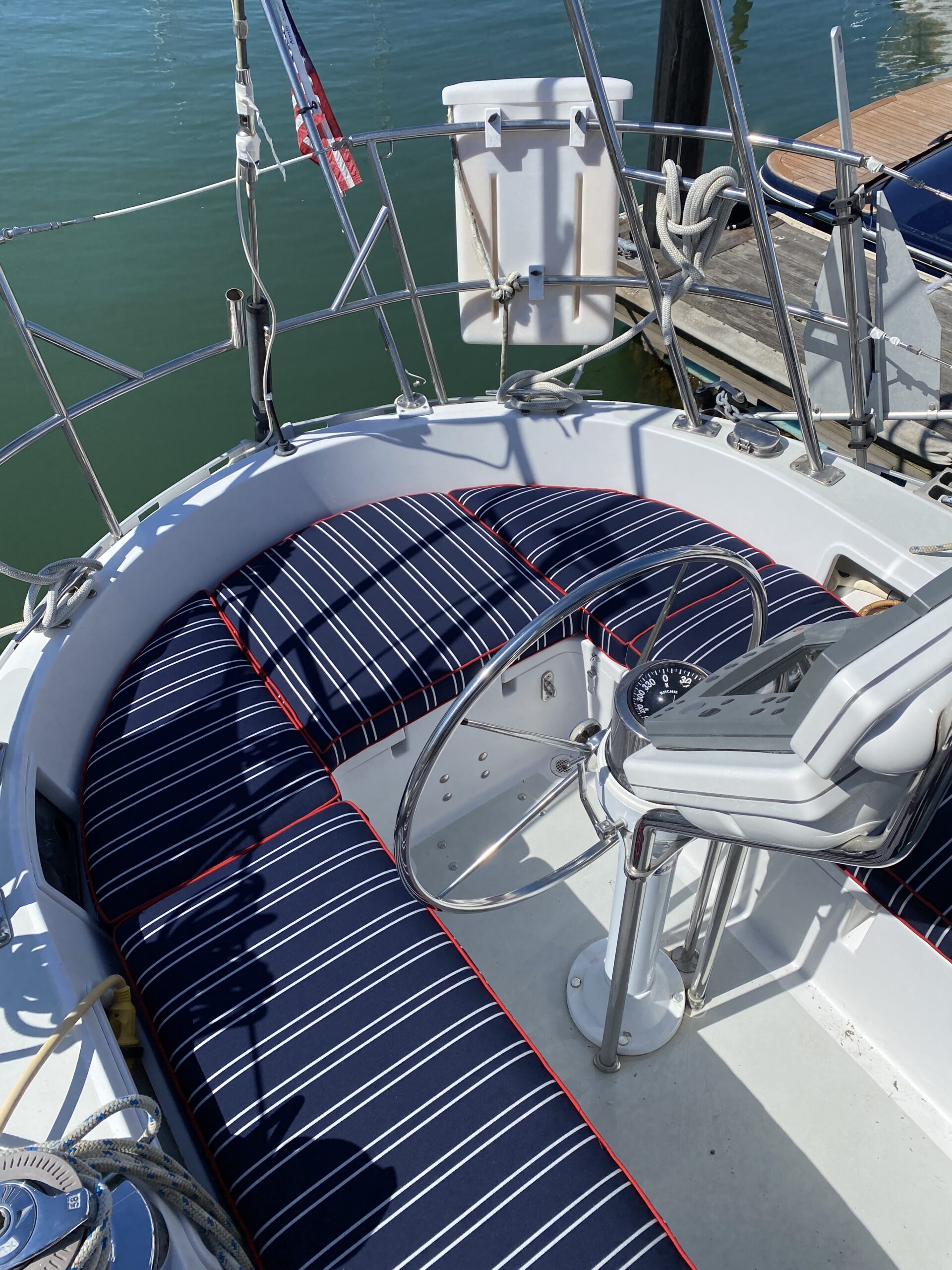 Cockpit with Included Seat Cushions