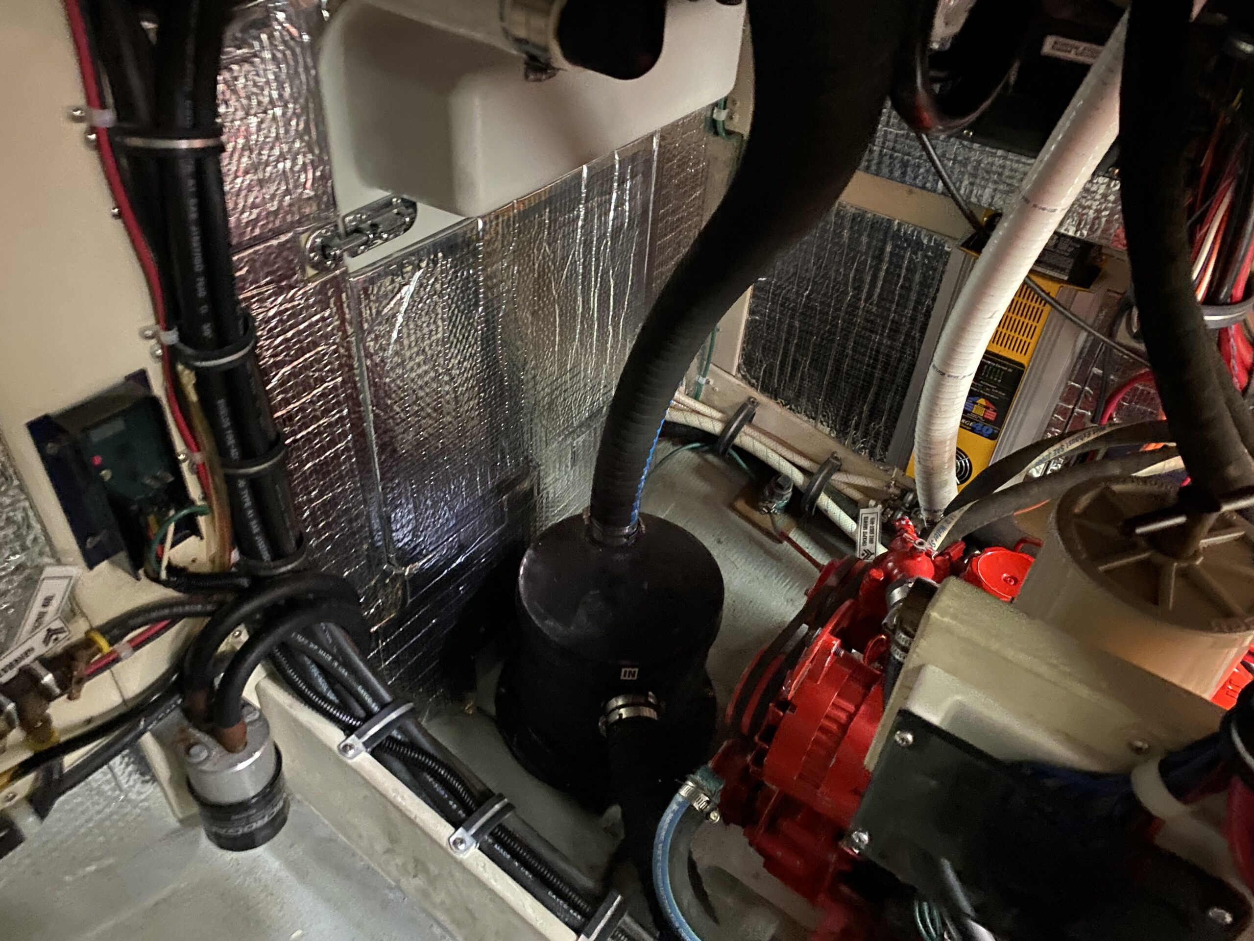 Inside the Stern Engine Compartment