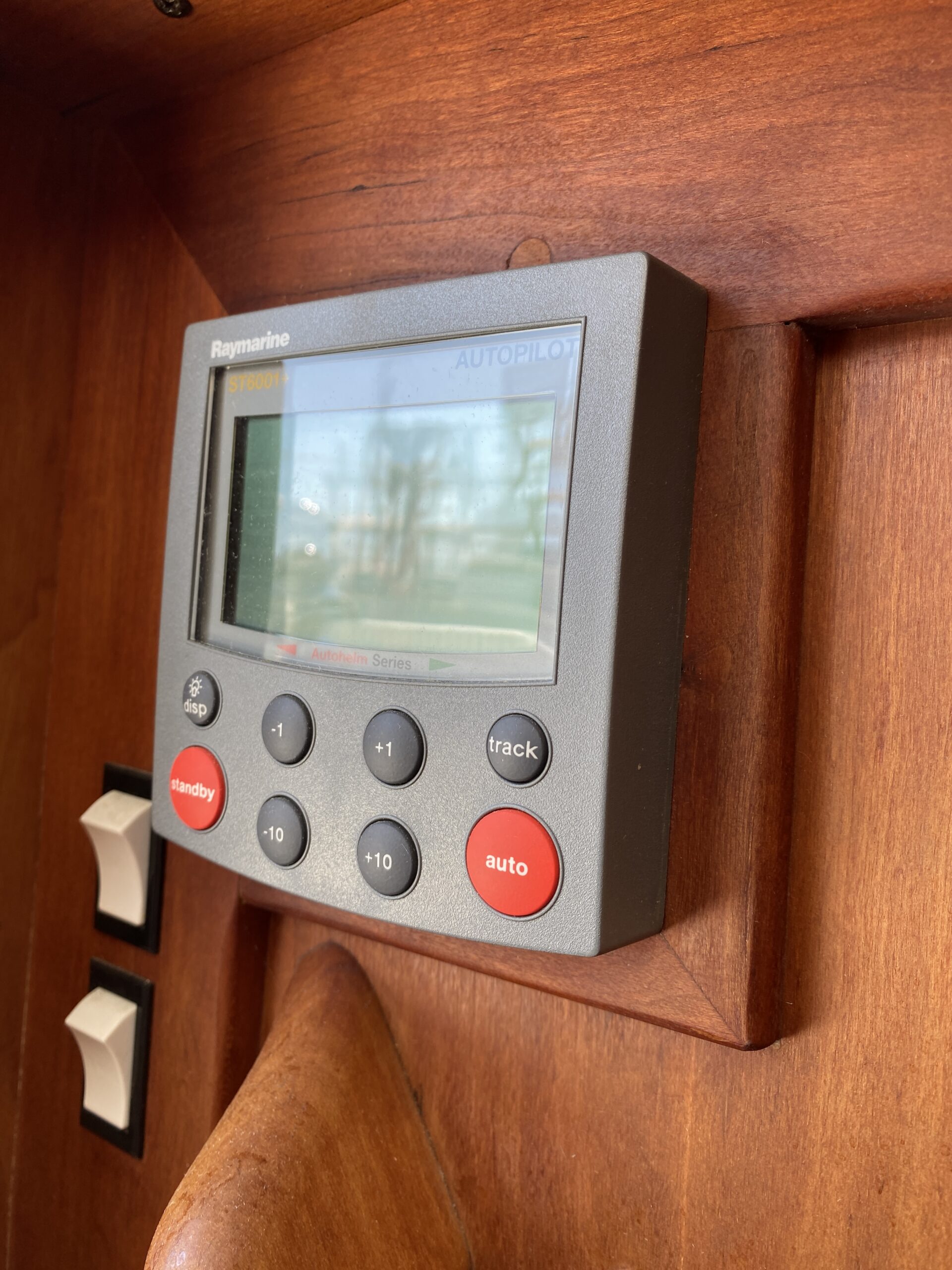 Autopilot Mounted Port Side At Stariway